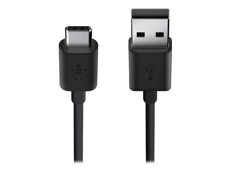 Belkin Cable de Carga USB a USB-C (Negro)