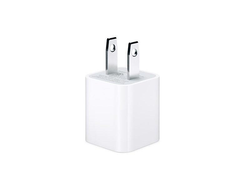 Apple Adaptador de corriente con puerto USB, 5W (Blanco)