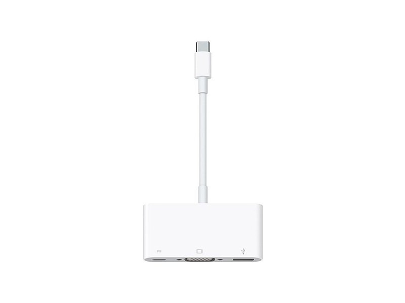 Adaptador multipuerto de USB-C a VGA + USB + USB-C