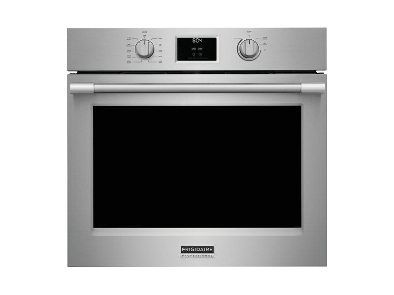 Horno empotrable, eléctrico, 30" de ancho, convección, air fry, acero, Frigidaire PCWS3080AF.