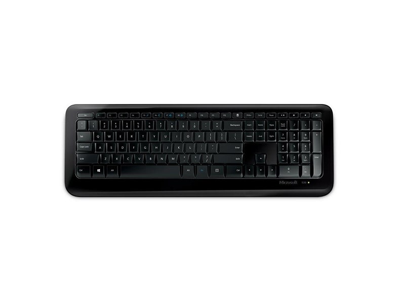 Teclado inalámbrico USB 850 -Color Negro-