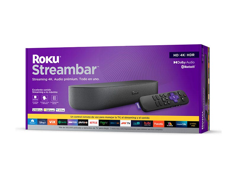 ROKU ROK9102MX Barra de sonido para TV por streaming 4K