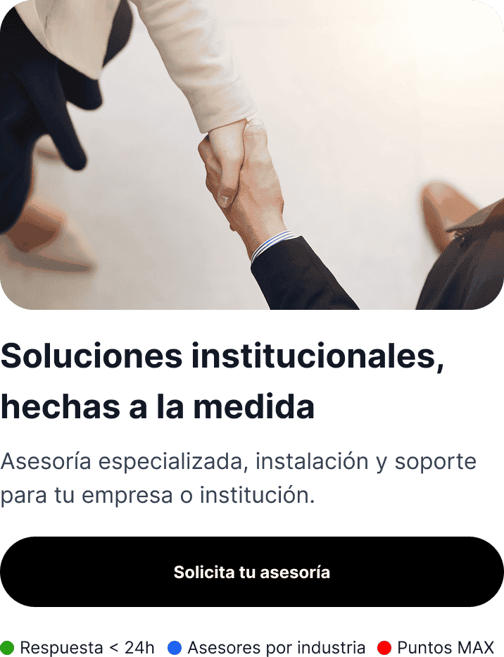 Soluciones institucionales hechas a la medida